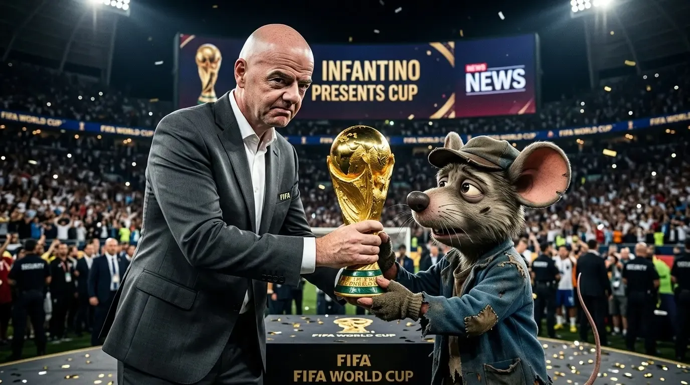 Infantino quiere vender el Mundial a Disney